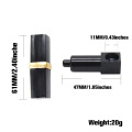 Portable Lipstick Design Metal 47MM Weed Smoking Pipe Tobacco Pipe Novelty Stealth Weed Pipe Smoking accessories